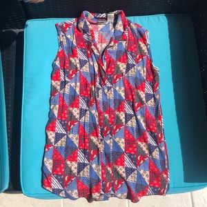 Vintage colorful top